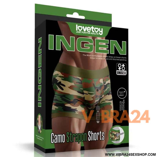 Camo Strapon Shorts 28-32