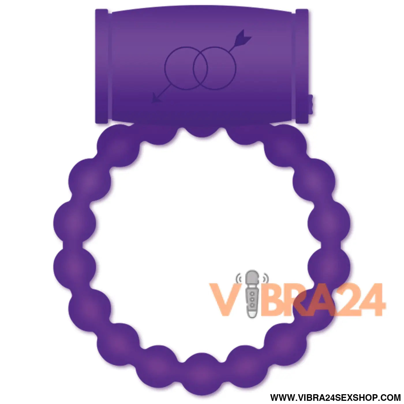 CASUAL LOVE - ANEL VIBRADOR 25 CASAIS VIOLETA