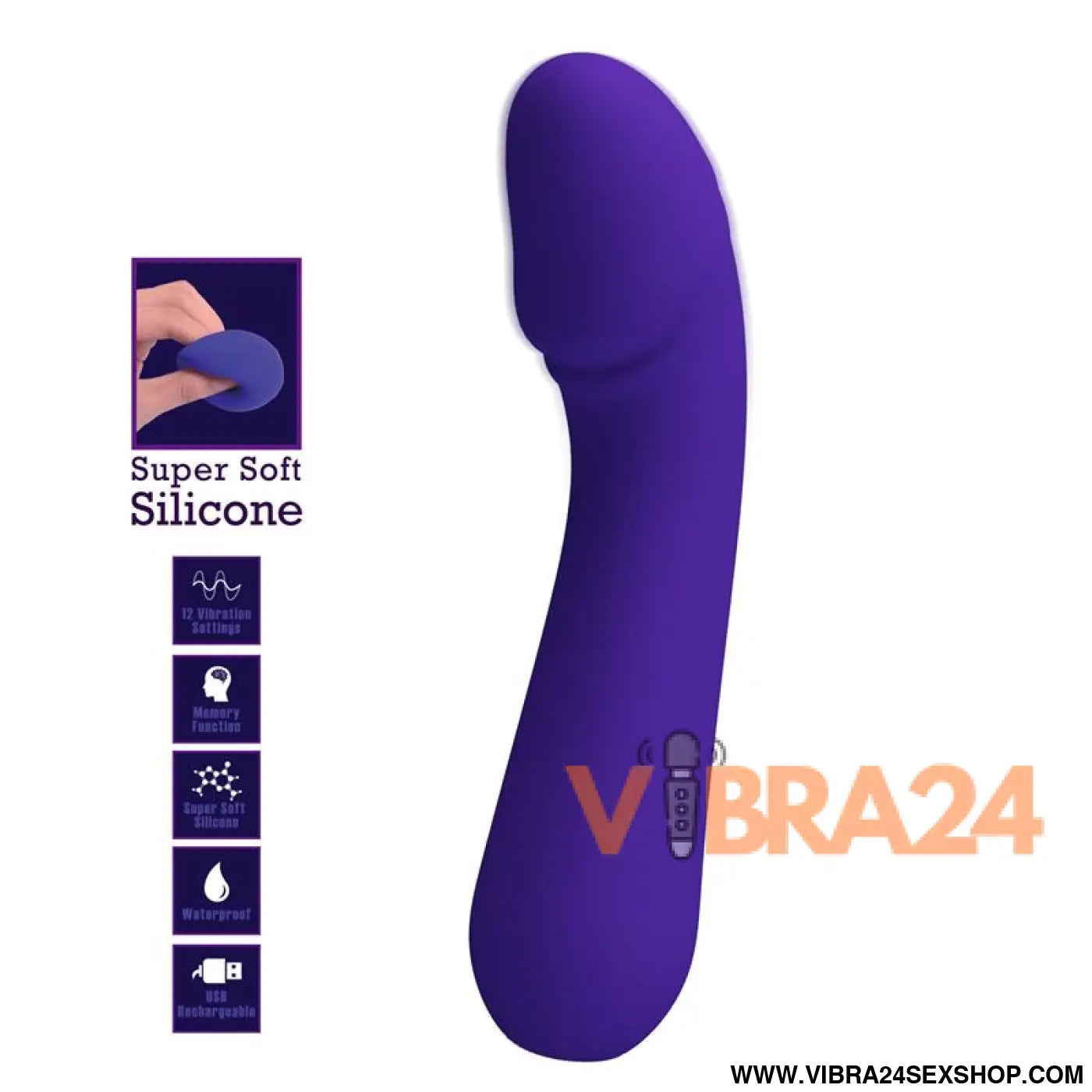 Cetus Vibrator Purple