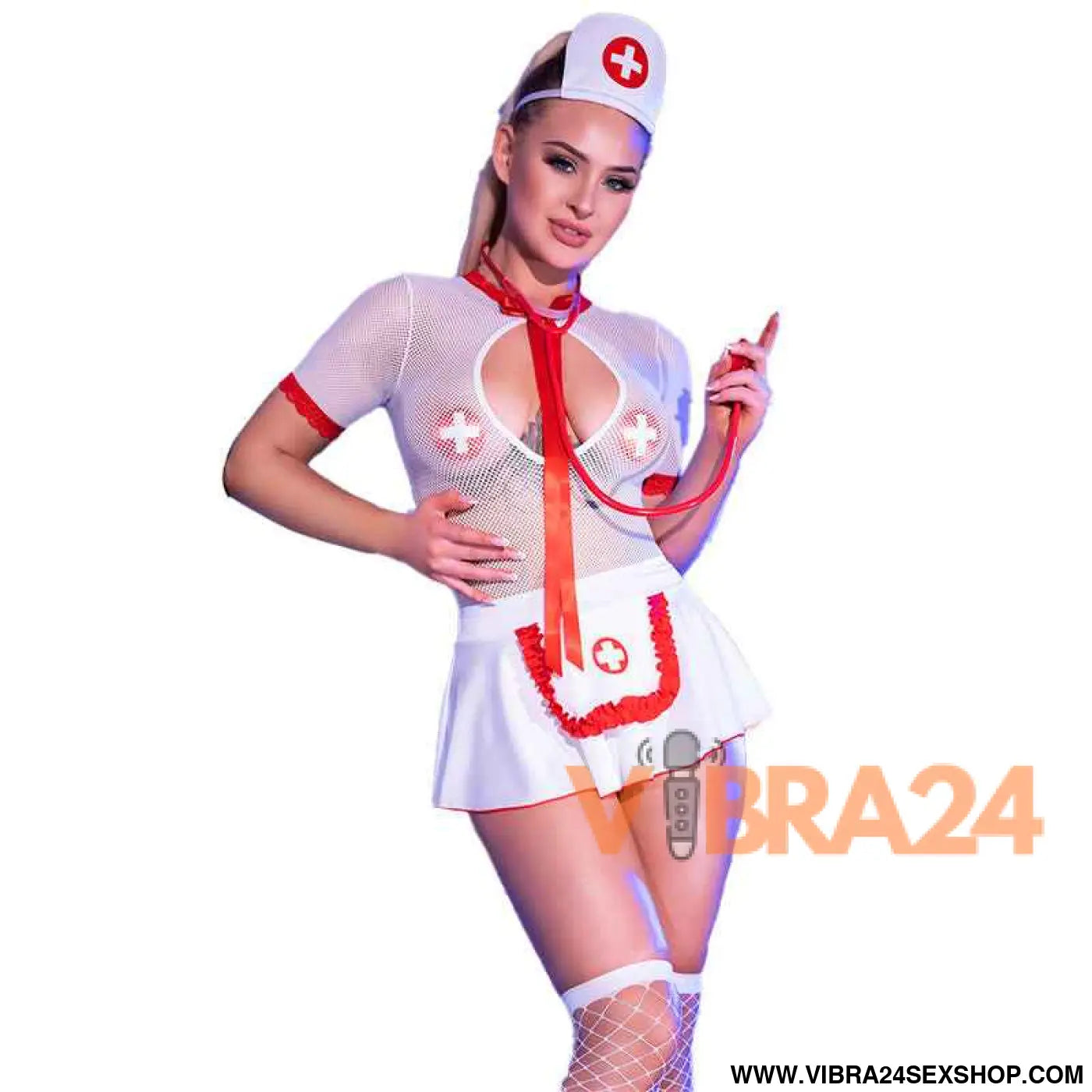 CHILIROSE - CR 4365 FANTASIA ENFERMEIRA SEXY L/XL