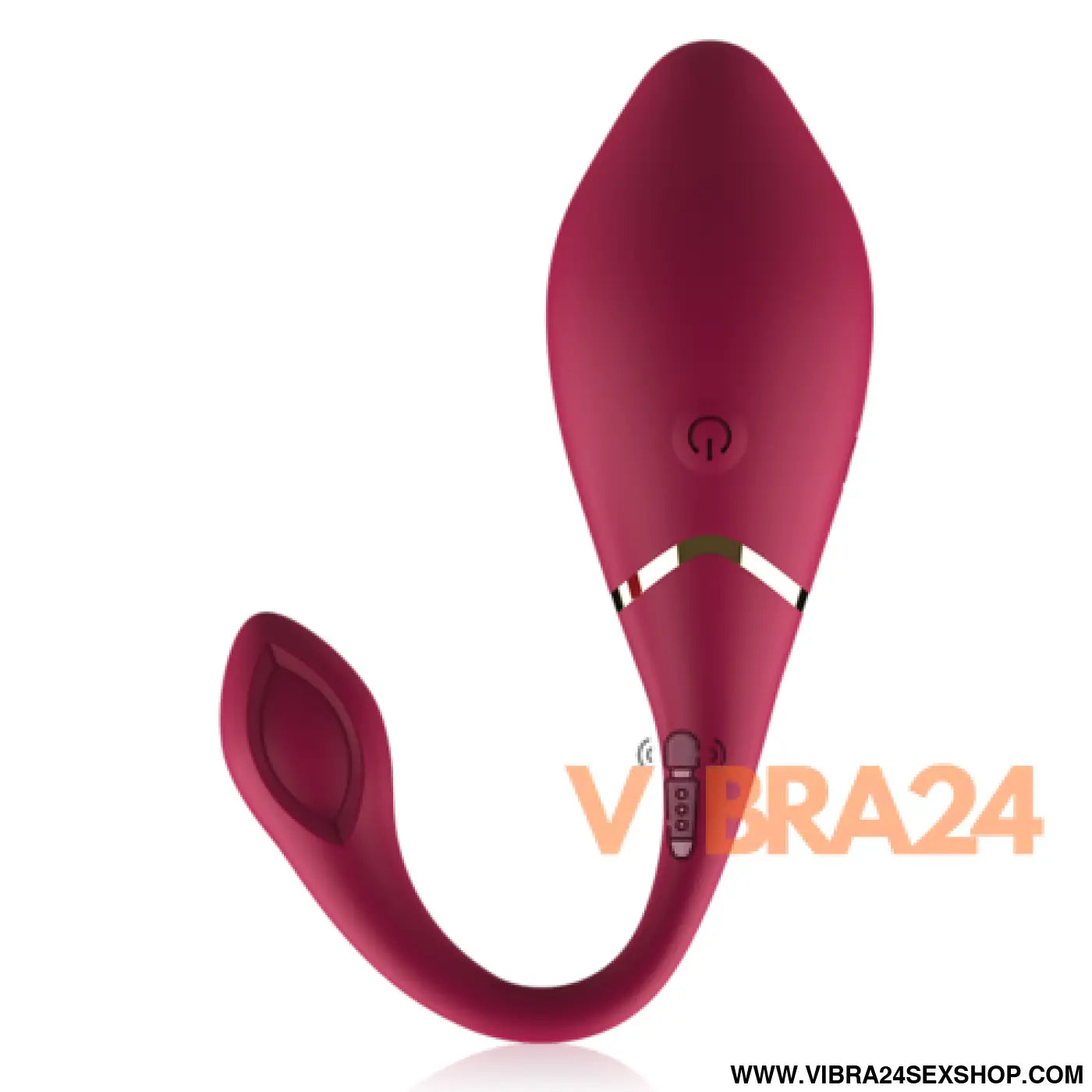 CICI BEAUTY - Vibrador Silicone Controle Remoto Premium Egg - VIBRA24 SEXSHOP