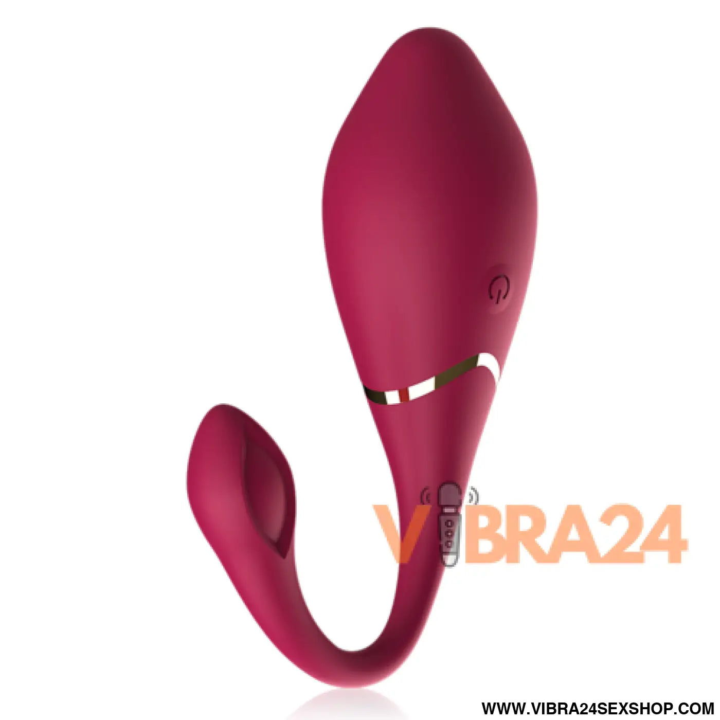 CICI BEAUTY - Vibrador Silicone Controle Remoto Premium Egg - VIBRA24 SEXSHOP