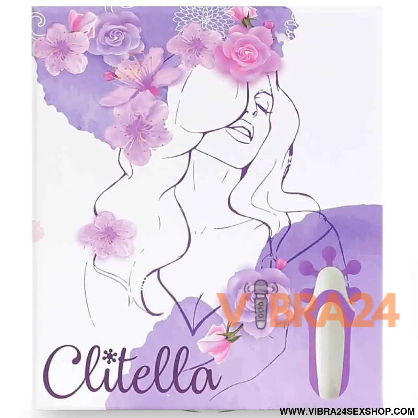 Clitella Oral Sex Clitoral Stimulator Purple