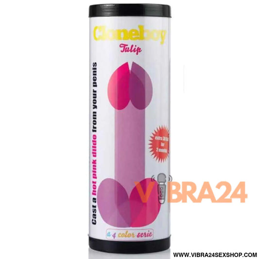 CLONEBOY - DILDO TULIP INTENSE PINK