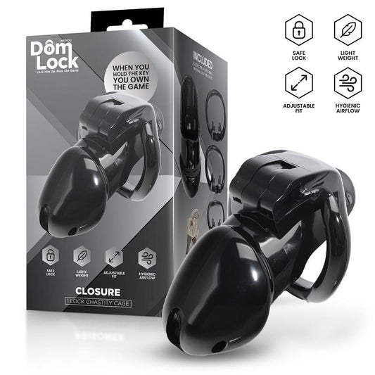 Closure Chastity Cage with Internal Lock