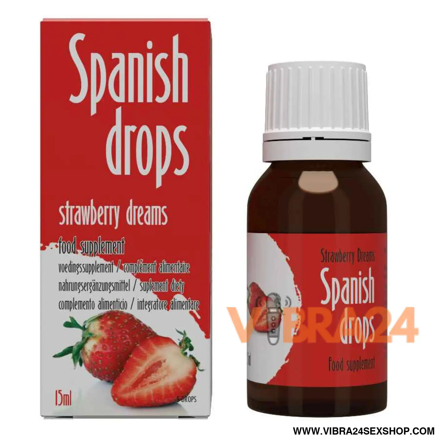 COBECO - SPANISH DROPS SONHOS DE MORANGO 15 ML