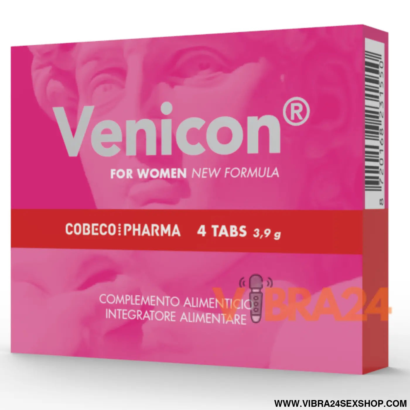 COBECO - VENICON SUPLEMENTO PARA LIBIDO FEMININO 4 CÁPSULAS