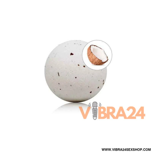 Coco Bath Bomb with Rose Petals 150 gr