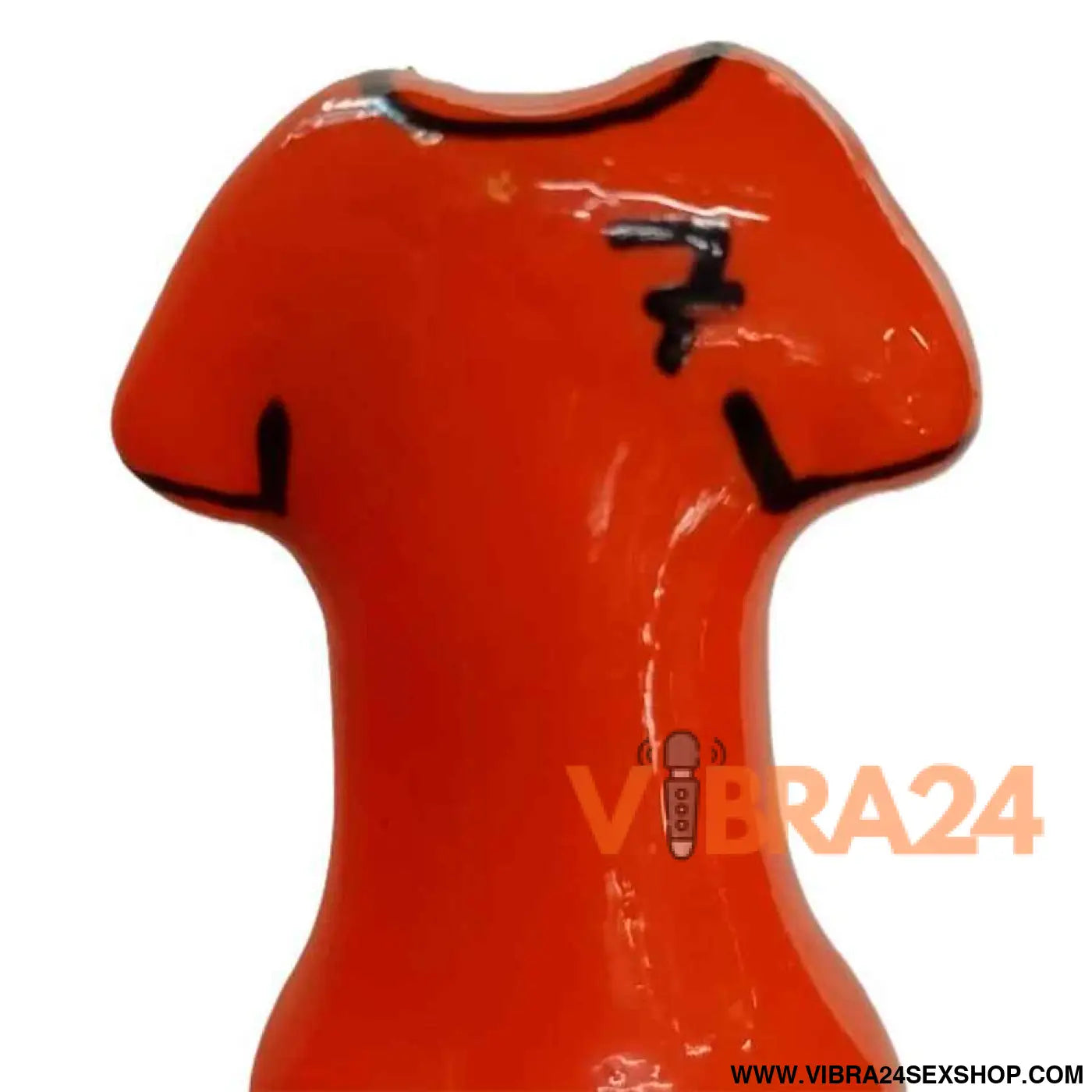 CONDOMERIE - CAMISA LARANJA NOVIDADES PINTADA À MÃO