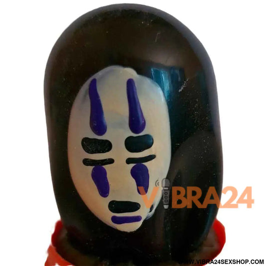 CONDOMERIE - MÁSCARA DE PRESERVATIVOS NOVIDADE PINTADA À MÃO GHOST BLACK