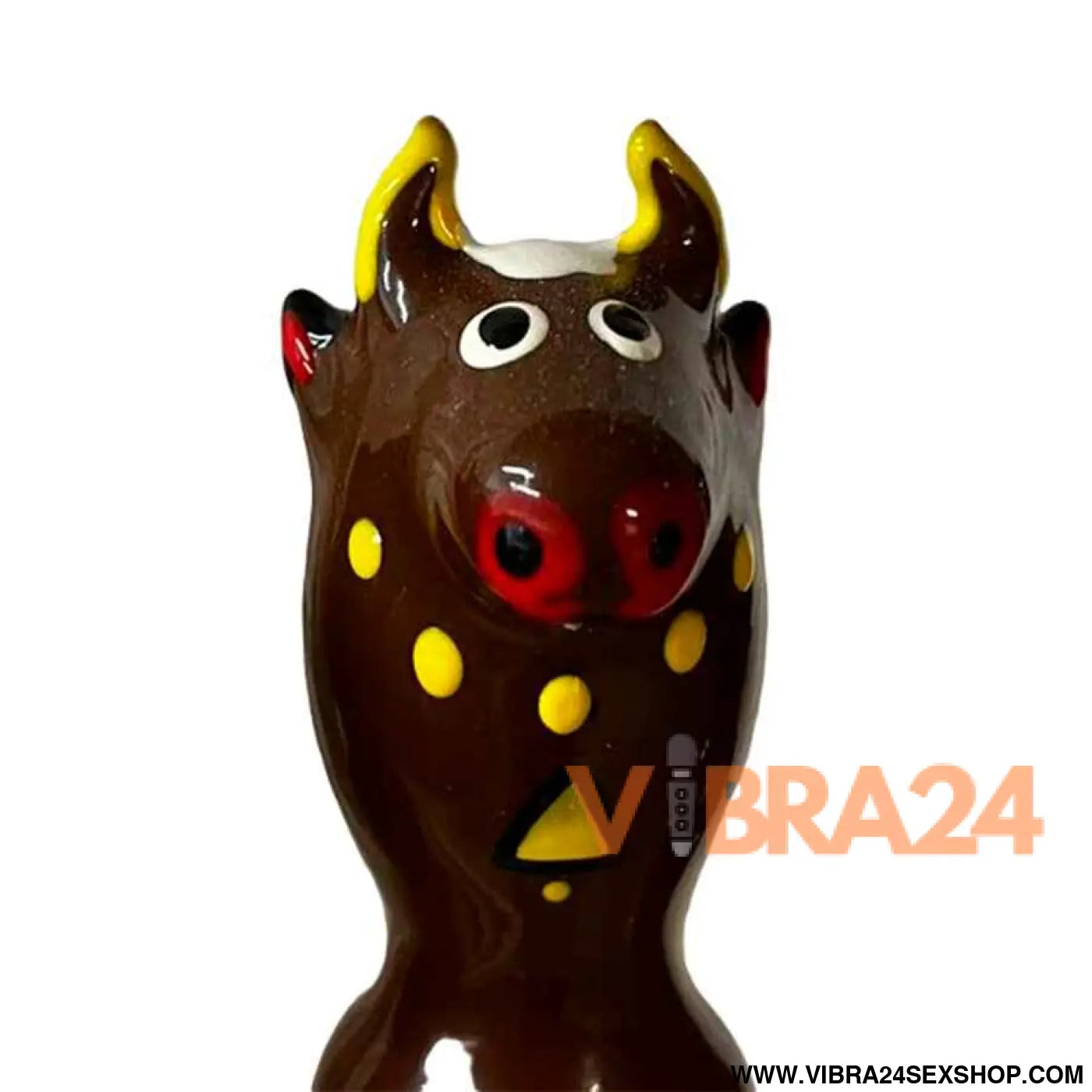 CONDOMERIE - PRESERVATIVOS NOVIDADES PINTADOS À MÃO BULL BLACK MODELO 2