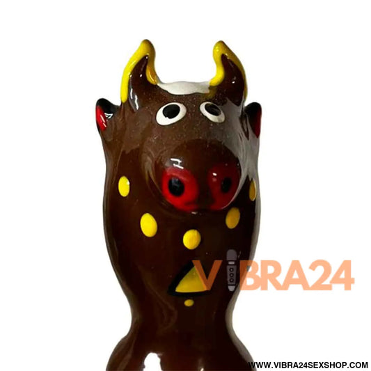 CONDOMERIE - PRESERVATIVOS NOVIDADES PINTADOS À MÃO BULL BLACK MODELO 2