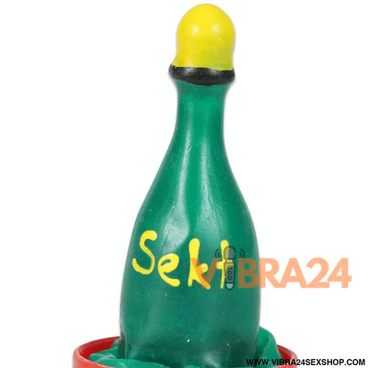CONDOMERIE - PRESERVATIVOS NOVIDADES PINTADOS À MÃO CHAMPANHE