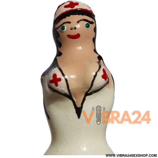CONDOMERIE - PRESERVATIVOS NOVIDADES PINTADOS À MÃO ENFERMEIRA LOIRA