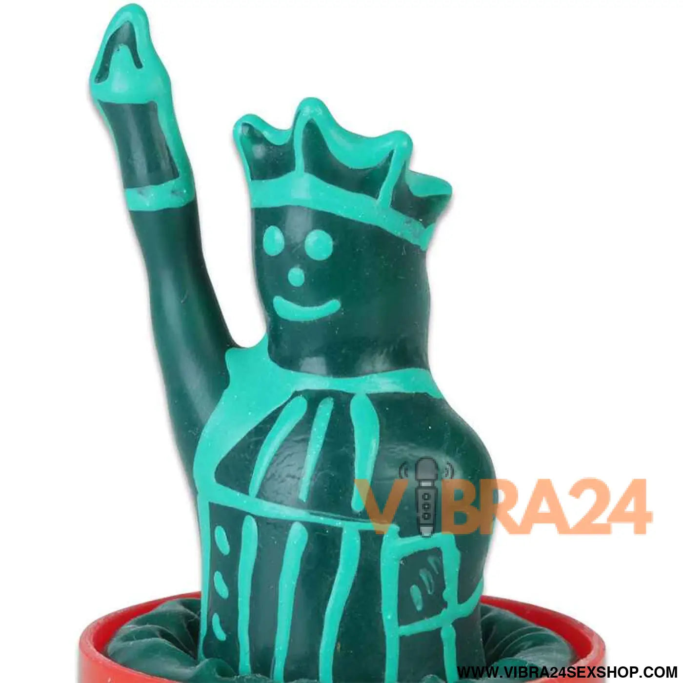 CONDOMERIE - PRESERVATIVOS NOVIDADES PINTADOS À MÃO ESTÁTUA DA LIBERDADE MODELO 1