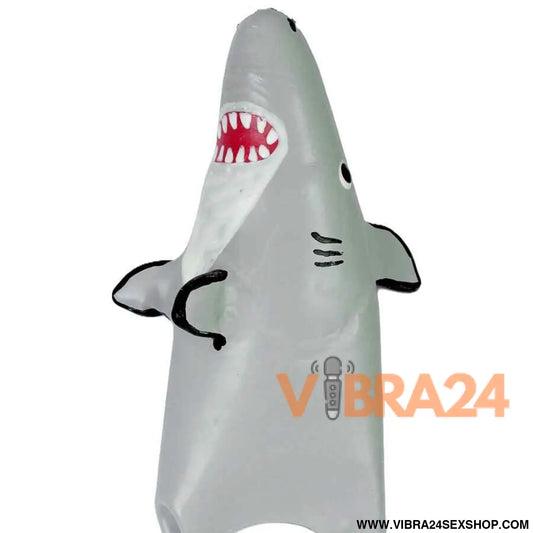 CONDOMERIE - PRESERVATIVOS NOVIDADES PINTADOS À MÃO MODELO TUBARÃO XL