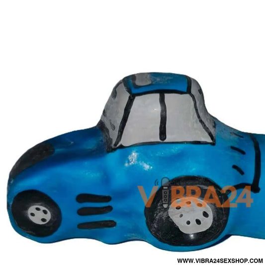 CONDOMERIE - PRESERVATIVOS NOVIDADES PINTADOS À MÃO TRATOR AZUL XL