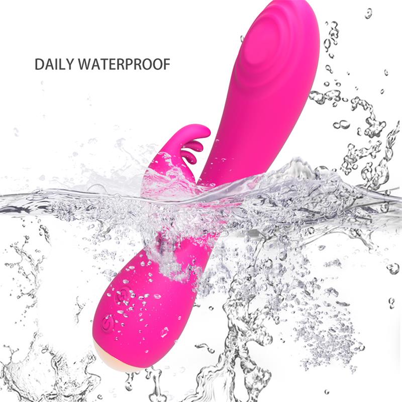 Vibrador Mágico Coelho Fúcsia com Pulsação