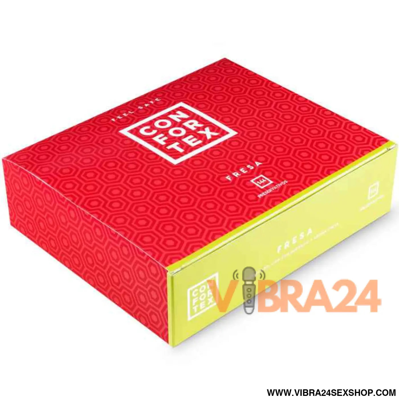 CONFORTEX - CONDOM DE MORANGO 144 UNIDADES