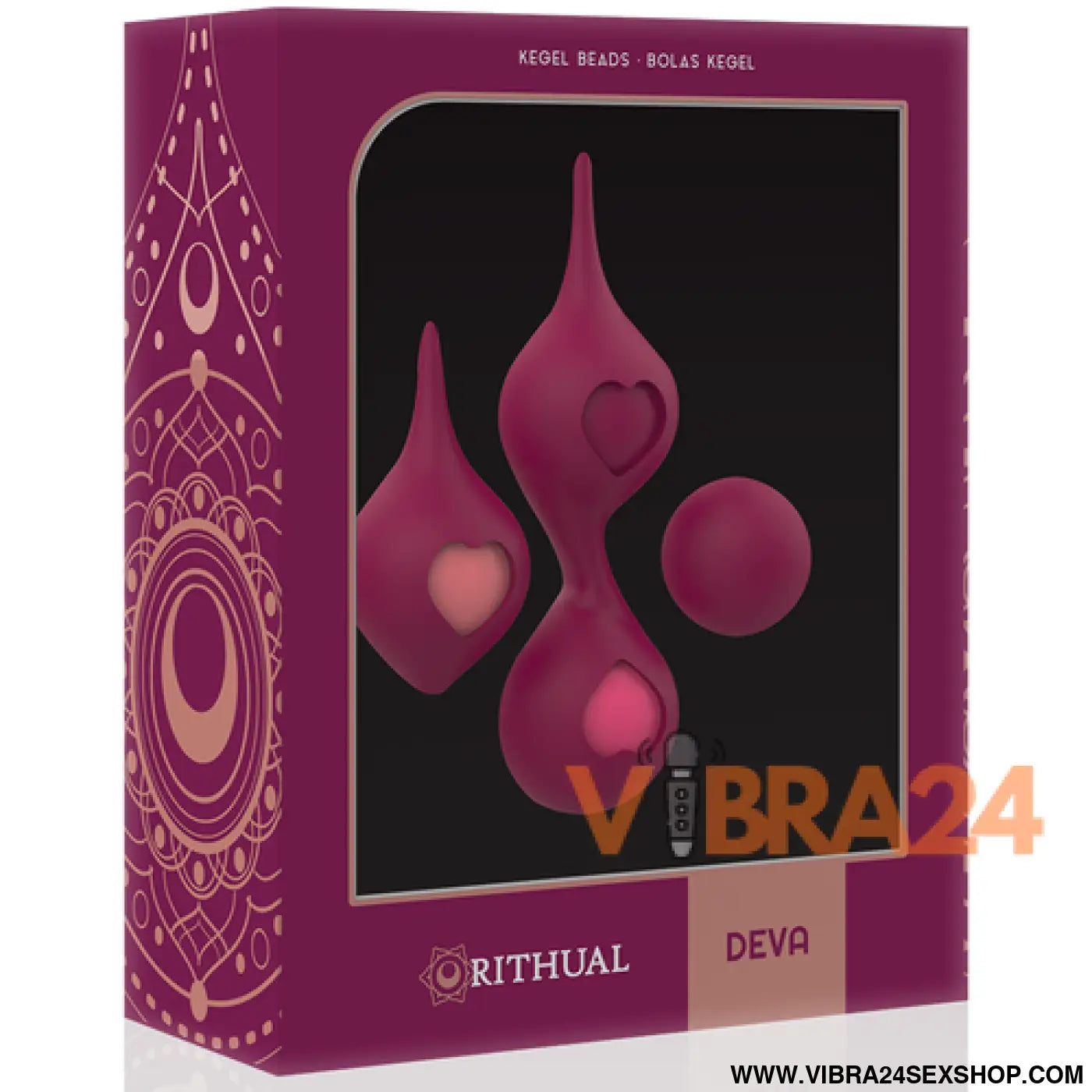 Conjunto de Treinamento Pélvico RITHUAL - Orquídea para Fortalecimento e Bem-Estar - VIBRA24 SEXSHOP
