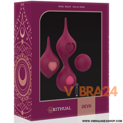 Conjunto de Treinamento Pélvico RITHUAL - Orquídea para Fortalecimento e Bem-Estar - VIBRA24 SEXSHOP