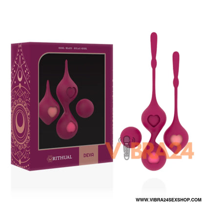 Conjunto de Treinamento Pélvico RITHUAL - Orquídea para Fortalecimento e Bem-Estar - VIBRA24 SEXSHOP