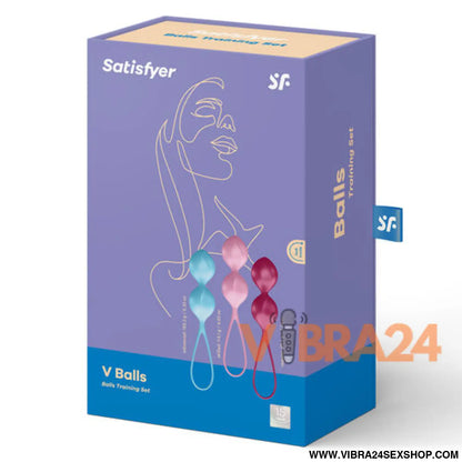 Conjunto de Treino Loveballs 2 - SATISFYER para Fortalecimento do Assoalho Pélvico - VIBRA24 SEXSHOP