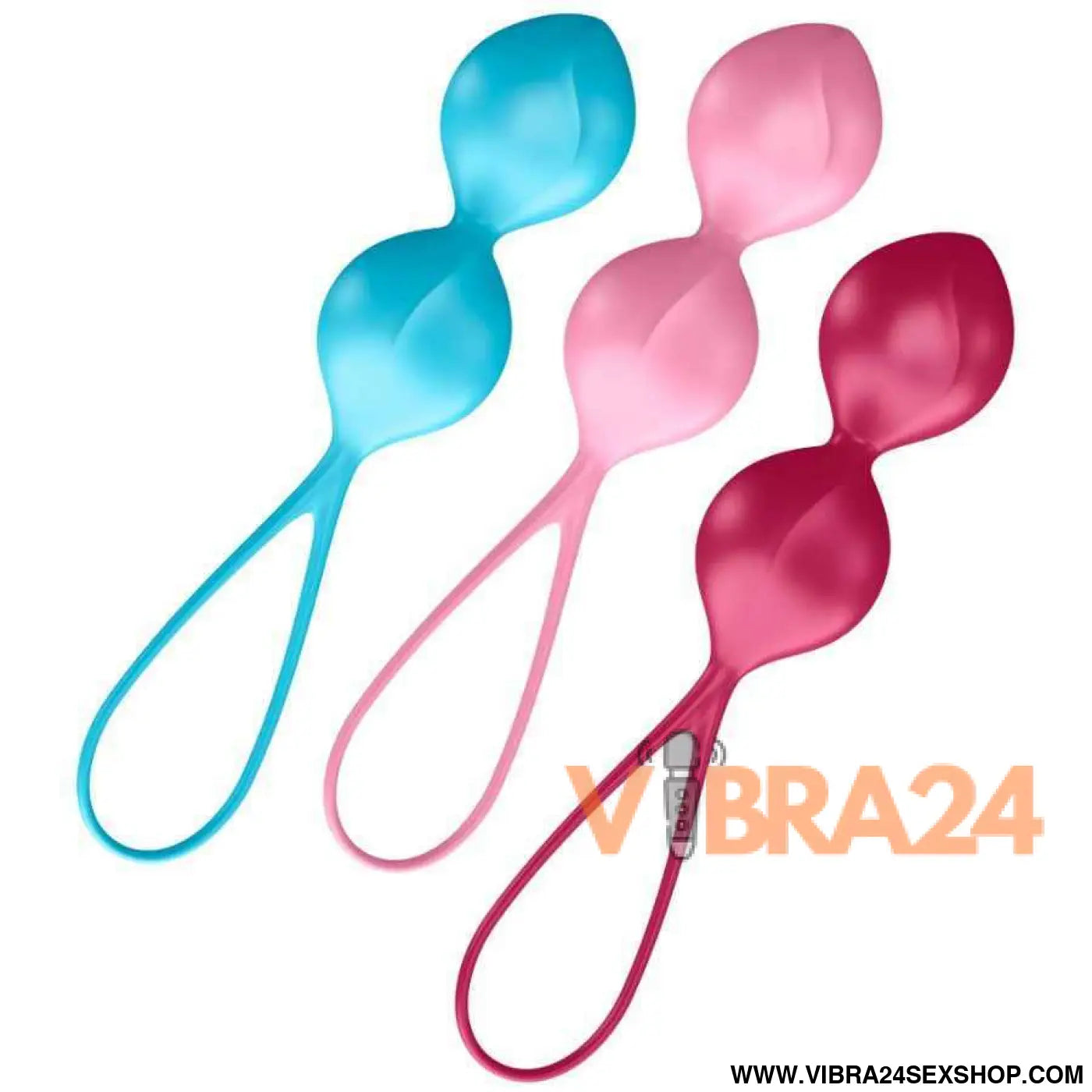 Conjunto de Treino Loveballs 2 - SATISFYER para Fortalecimento do Assoalho Pélvico - VIBRA24 SEXSHOP