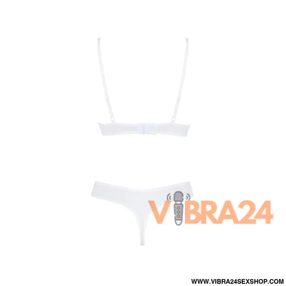 Conjunto Lingerie Adelina 2 Peças Branco - Elegância e Conforto para Todas as Ocasiões - Size (interno):L/XL