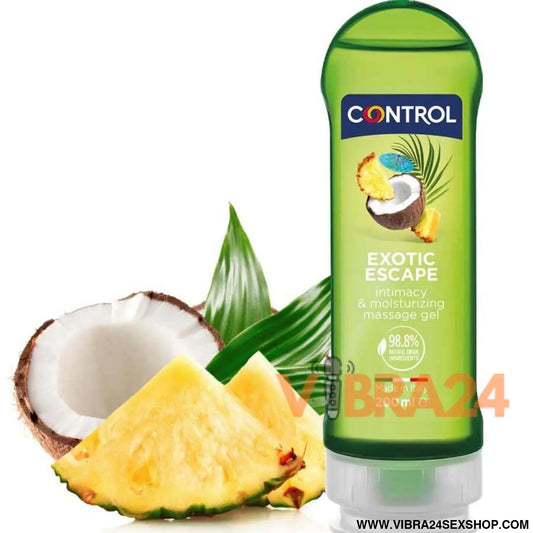 CONTROL - 2 EN 1 MASSAGEM & PRAZER EXÓTICO 200 ML