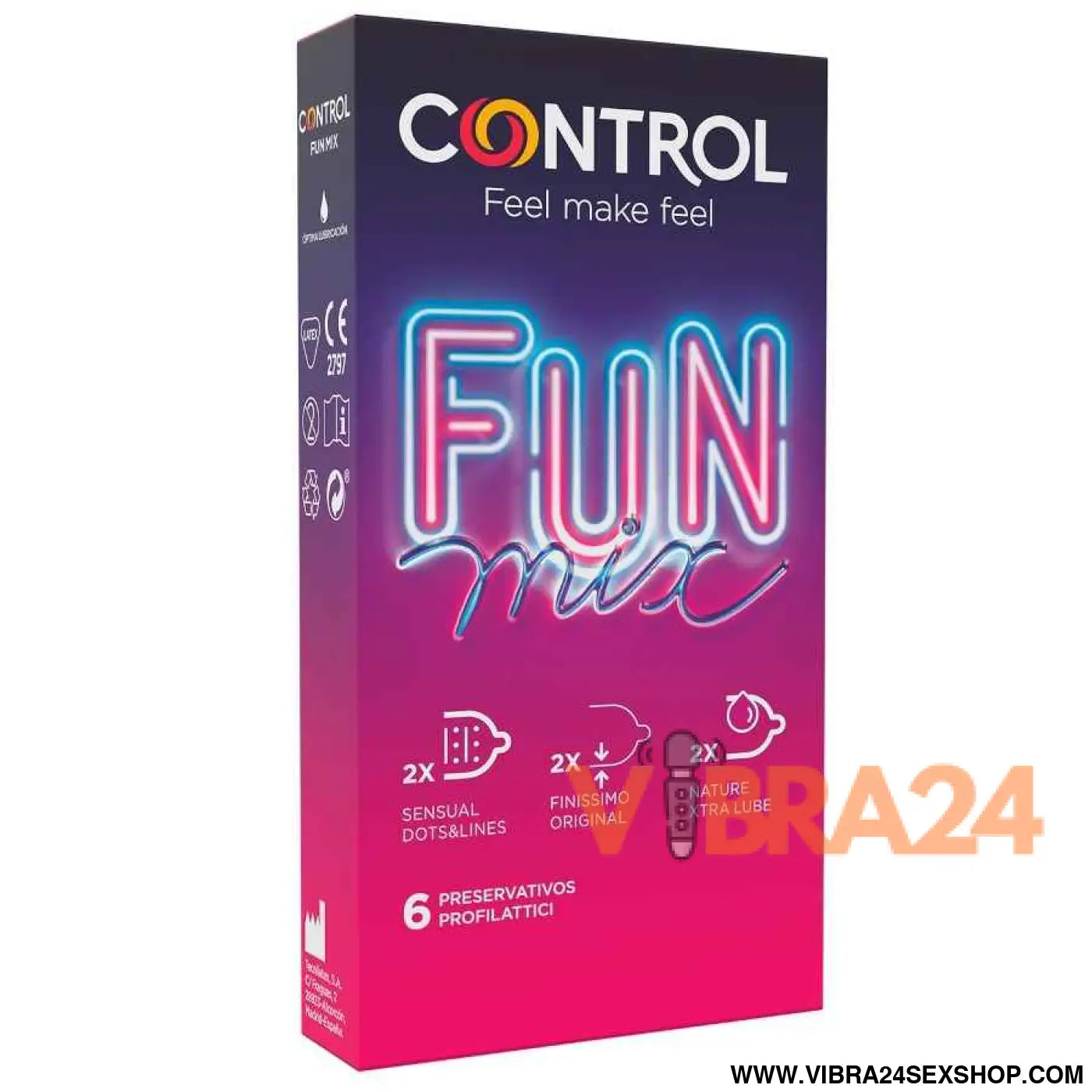 CONTROL - FEEL FUN MIX 6 UDS