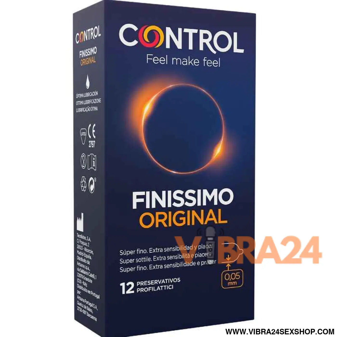 CONTROL - FINISSIMO CONDOMS 12 UNITS