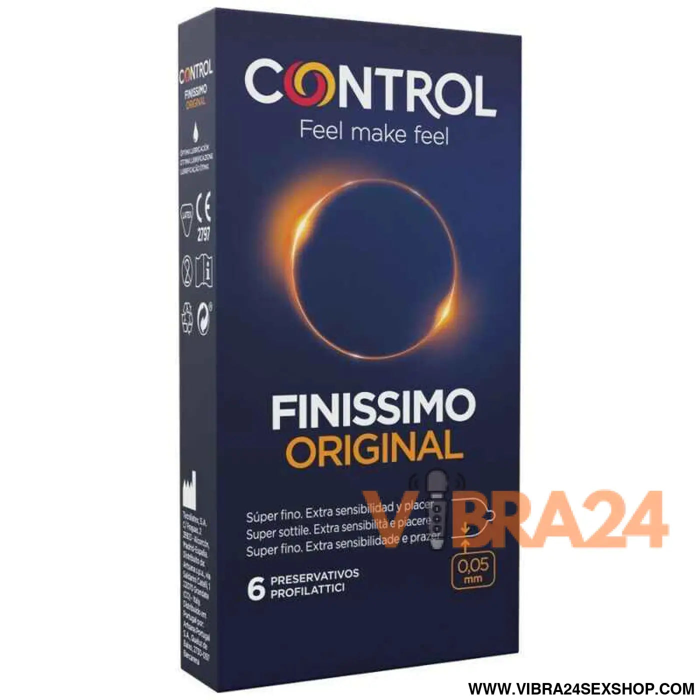CONTROL - FINISSIMO ORIGINAL 6 UNIDADES