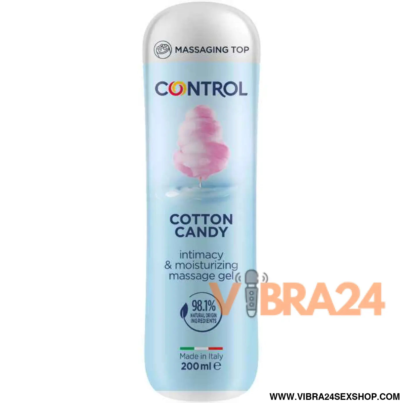 CONTROL - GEL DE MASSAGEM ALGODO DOCE 3 EM 1 200 ML
