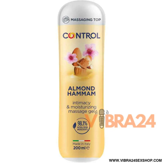 CONTROL - GEL DE MASSAGEM HAMMAM AMÊNDOA 3 EM 1 200 ML