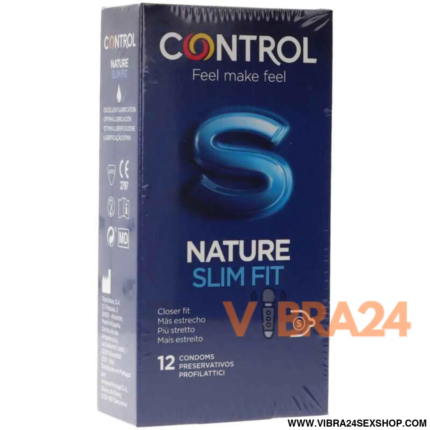 CONTROL - NATURE SLIM FIT 12 UNIDADES