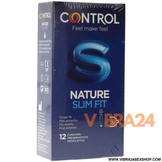CONTROL - NATURE SLIM FIT 12 UNIDADES