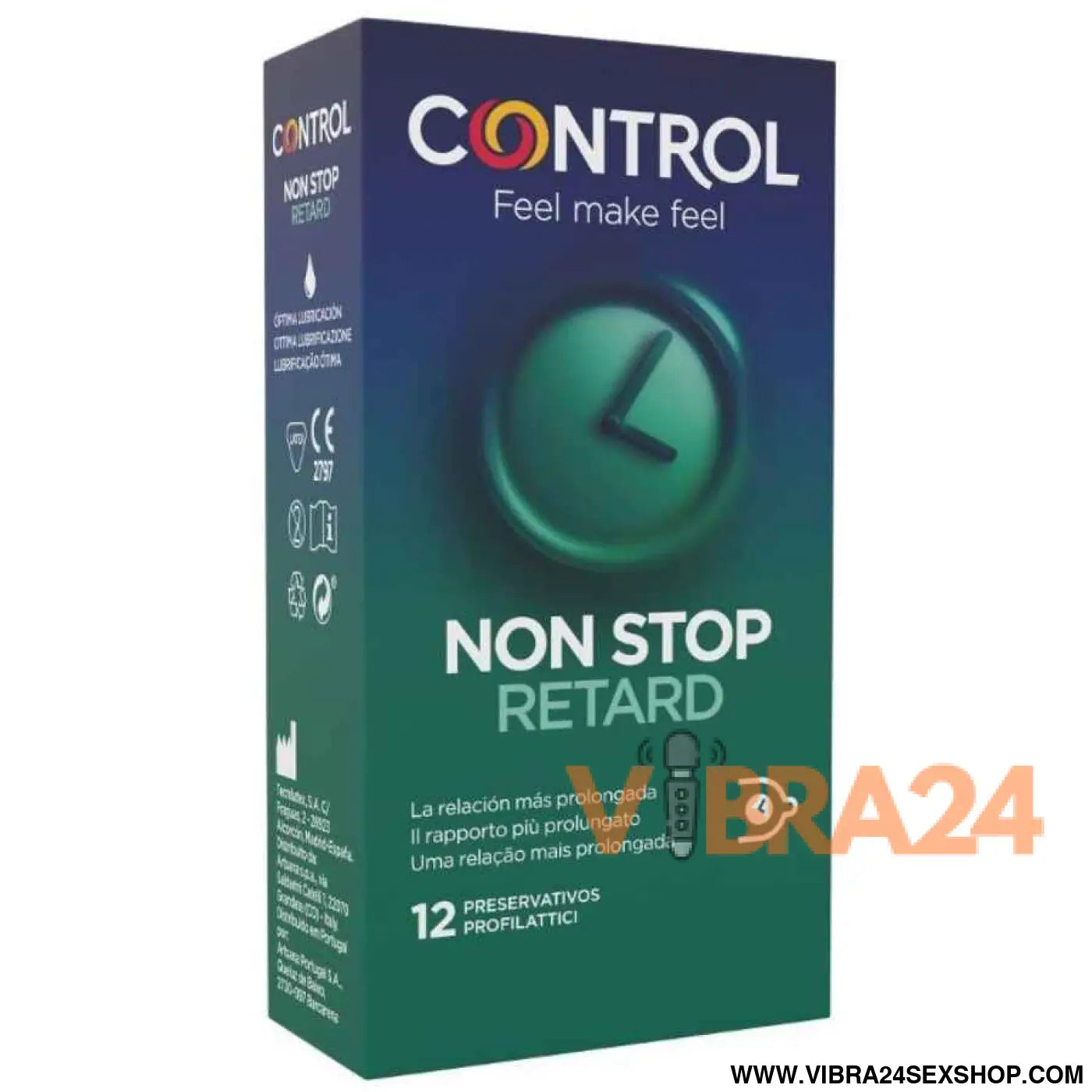 CONTROL - NON STOP RETARD CONDOMS 12 UNITS