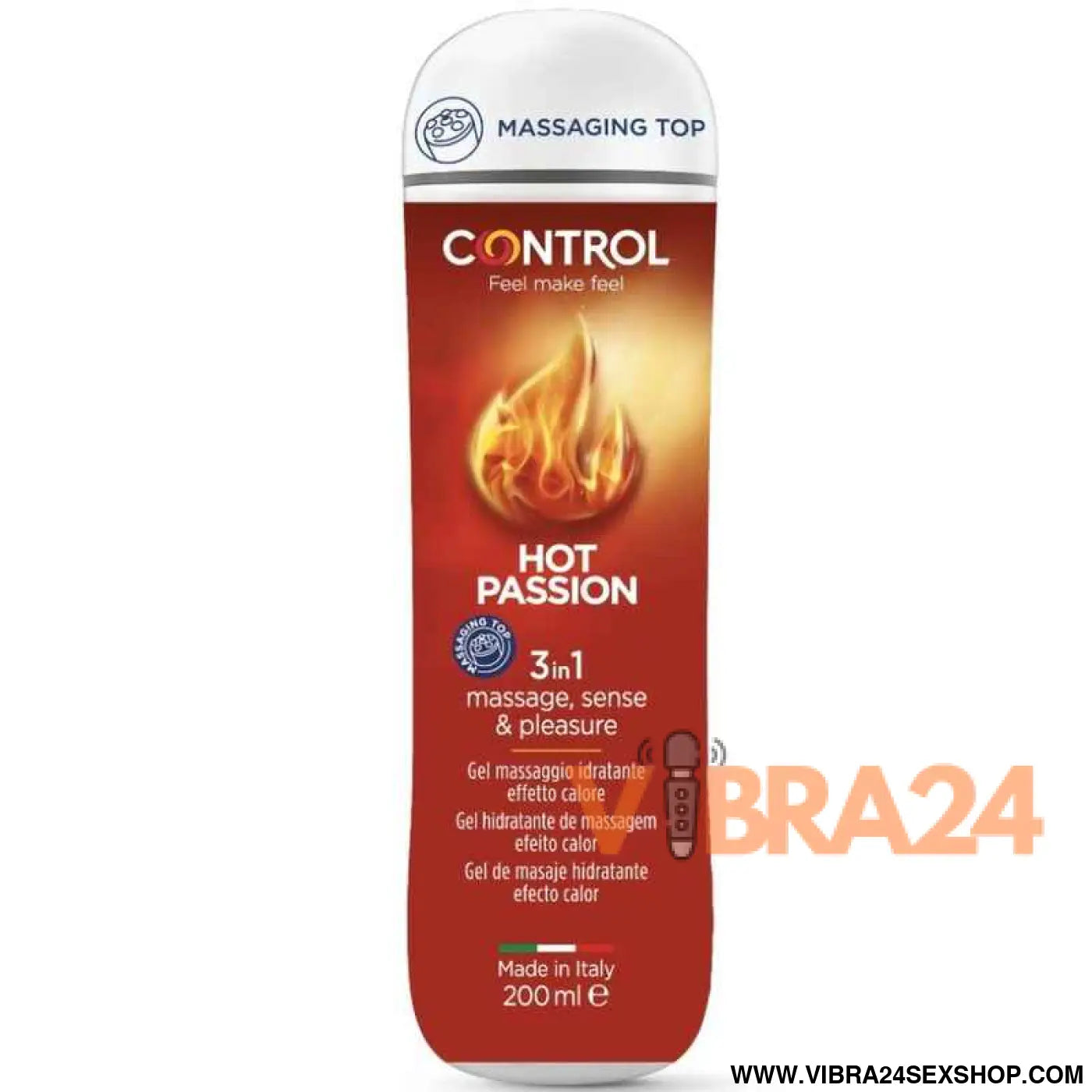 CONTROL - PAIXO QUENTE 3 EM 1 GEL 200 ML
