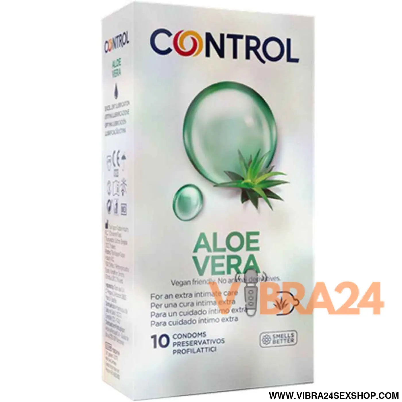 CONTROL - PRESERVATIVOS COM ALOE VERA 10 UNIDADES