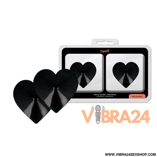 COQUETTE CHIC DESIRE - CAPAS DE BICOS BLACK HEARTS