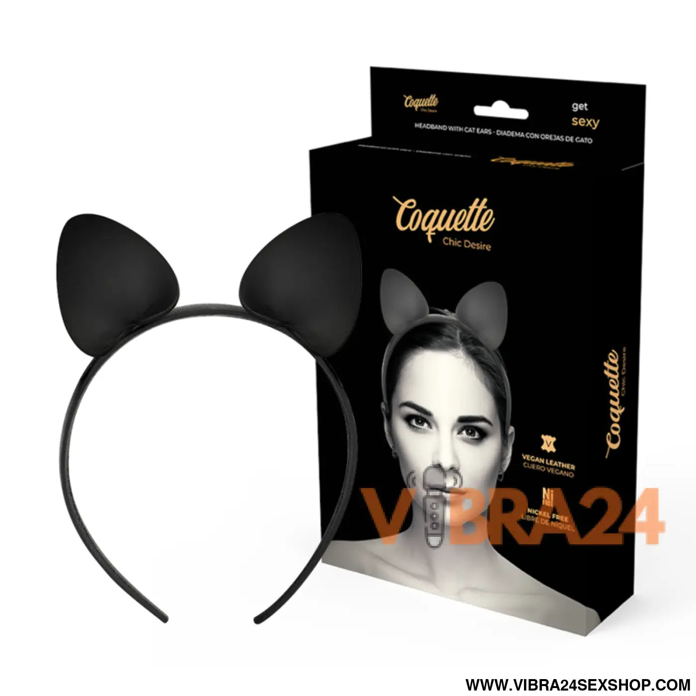 COQUETTE CHIC DESIRE - FAIXA COM ORELHAS DE GATO
