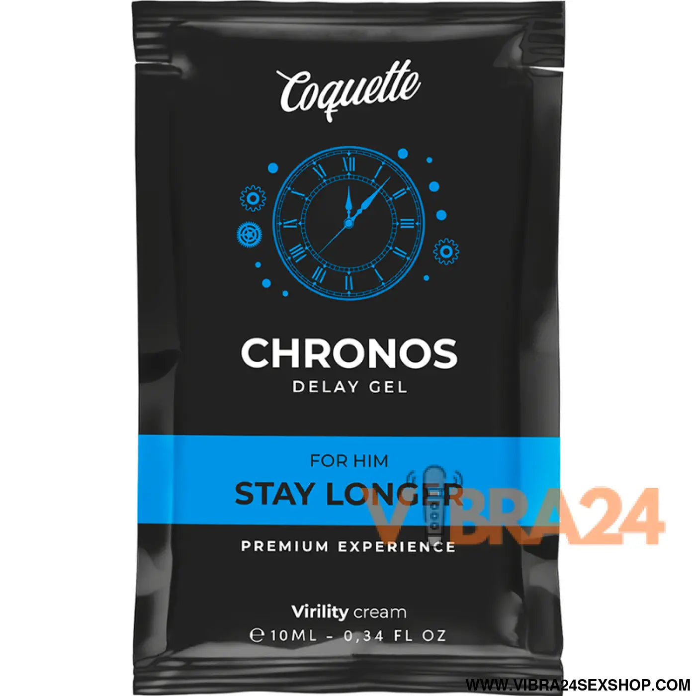 COQUETTE CHIC DESIRE - GEL RETARDANTE DE ATRASO POCKET CHRONOS PARA ELE 10 ML