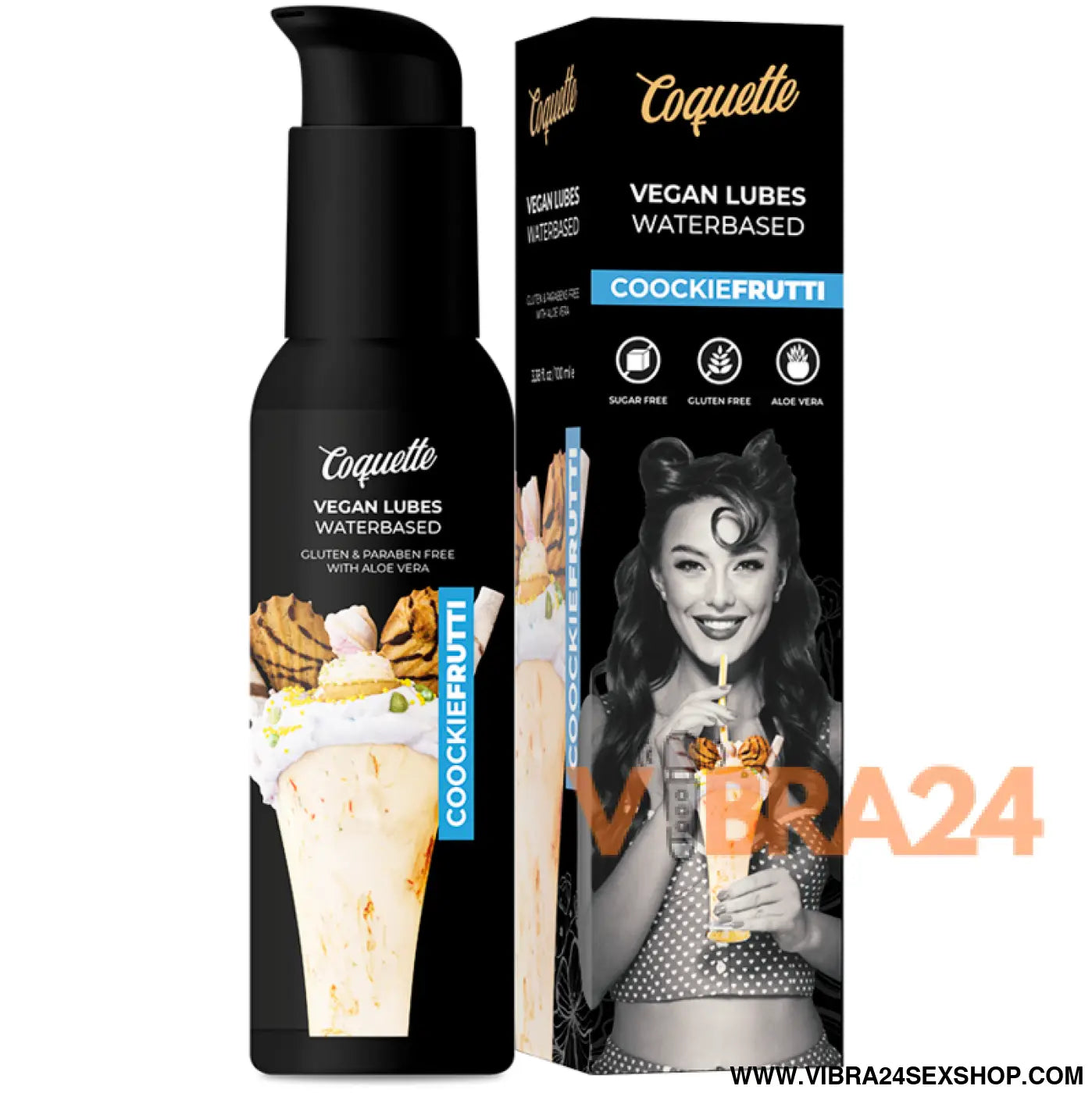 COQUETTE CHIC DESIRE - LUBRIFICANTE VEGANO PREMIUM EXPERIENCE COOKIEFRUTTI 100ML