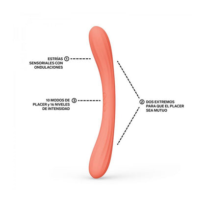 Boomerang: Vibrador Duplo Premium para Casais com Motores Independentes e Controlo por App
