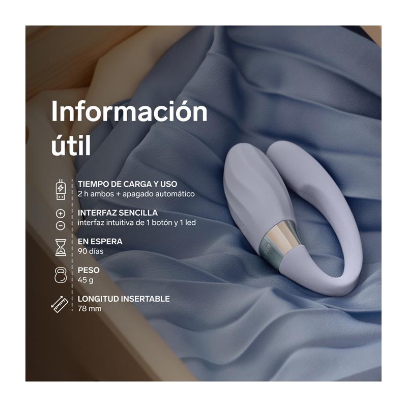 LELO – Tiani Twist: Massageador Duplo para Casais com Tecnologia SmoothRise™, 10 Modos e Controlo por App em Rosa Suave