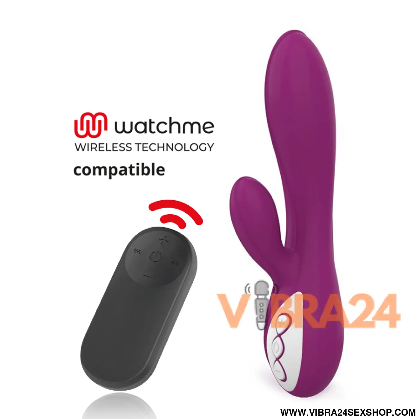 COVERME - TAYLOR VIBRADOR + CONTROLO REMOTO WATCHME