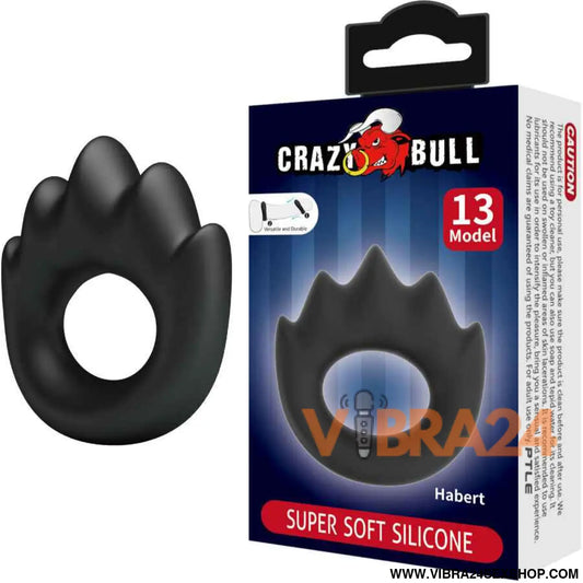 CRAZY BULL - ANEL DE SILICONE HABERT MODELO 13