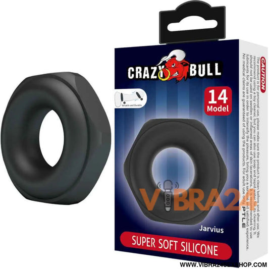 CRAZY BULL - ANEL DE SILICONE JARVIUS MODELO 14
