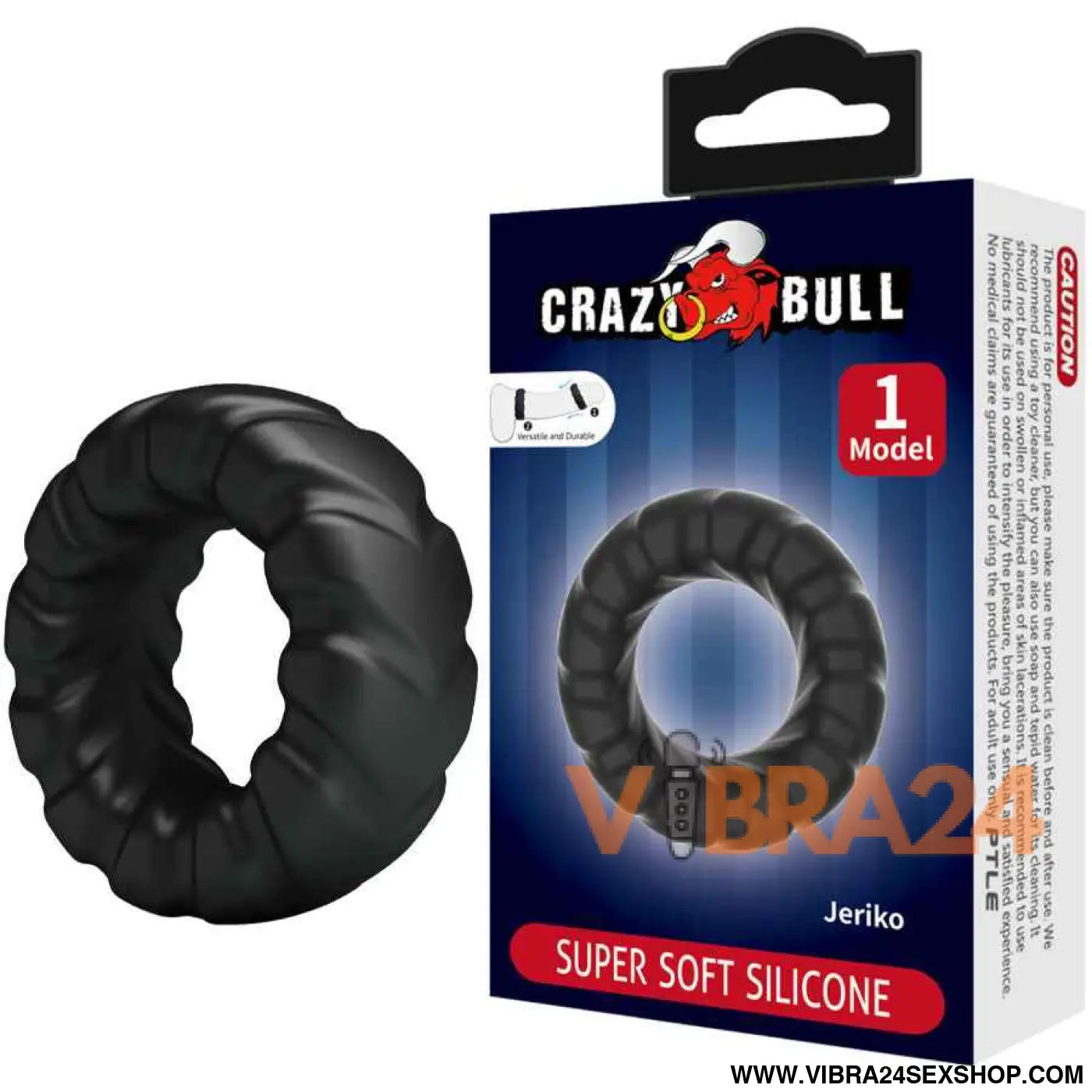 CRAZY BULL - ANEL DE SILICONE JERIKO MODELO 1